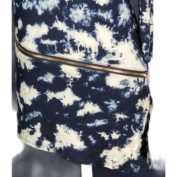 ETHEREAL LOS ANGELES LONG  SLEEVE MULTI  DYE MADE IN USA TOP/Mini Dress Small - Picture 2 of 5